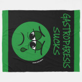 Couverture Polaire SUCKS...Gastroparesis (Devant (Horizontal))