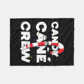 Couverture Polaire Sucre de canne Crew Fun Christmas Candy Loover Dan (Devant (Horizontal))