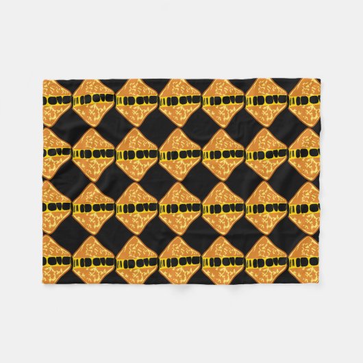 Couverture Polaire Sucre délicieux de fromage à base de Gooey (Devant (Horizontal))