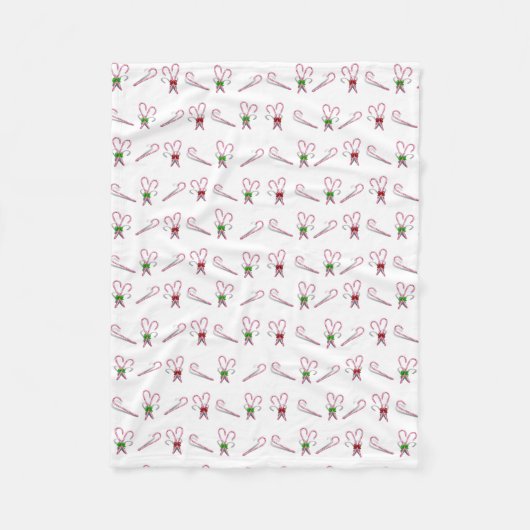 Couverture Polaire Sucres de canne Noël (Devant)