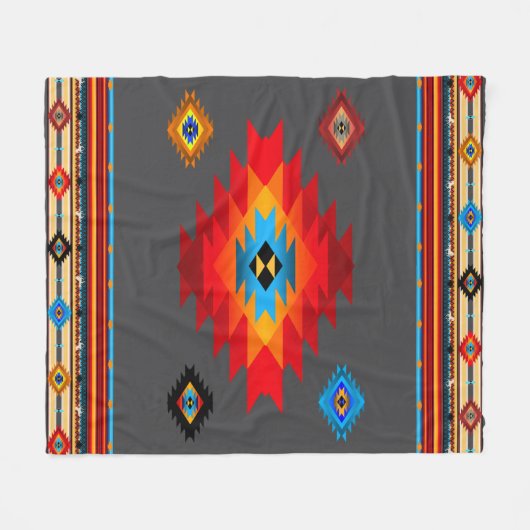 Couverture Polaire Sud-ouest 7, couleur variable (Devant (Horizontal))