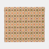 Couverture Polaire Sud-Ouest Vert Et Orange  (Devant (Horizontal))