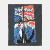 Couverture Polaire "Sufferin' Succotash" SYLVESTER™ Derrière la fenêt (Devant)