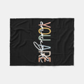 Couverture Polaire Suffit de sensibilisation à la santé mentale Malad (Devant (Horizontal))