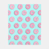 Couverture Polaire Sugar Sweet Pink Glazed Donuts (Devant)