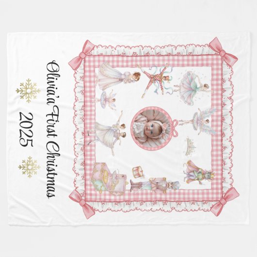 Couverture Polaire Sugarplum Snuggles (Devant (Horizontal))