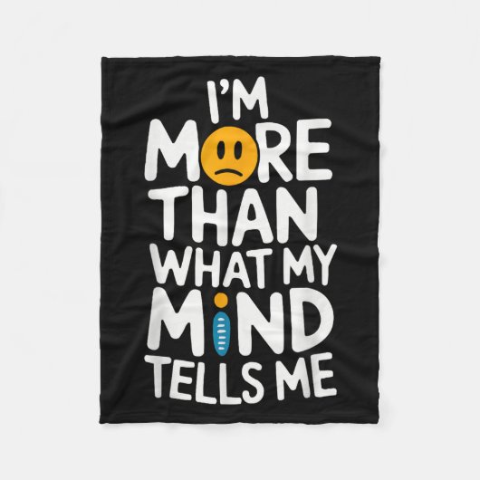 Couverture Polaire Suicide Awareness Depression Anxiety Mental Health (Devant)