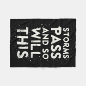 Couverture Polaire Suicide Awareness Depression Anxiety Mental Health (Devant (Horizontal))