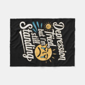 Couverture Polaire Suicide Awareness Depression Anxiety Mental Health (Devant (Horizontal))