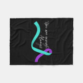 Couverture Polaire Suicide Awareness Suicide Prevention Suprt Survivo (Devant (Horizontal))