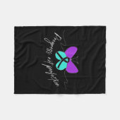 Couverture Polaire Suicide Awareness Suicide Prevention Suprt Survivo (Devant (Horizontal))