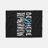 Couverture Polaire Suicide Awareness Suicide Prevention Suprt Survivo (Devant (Horizontal))