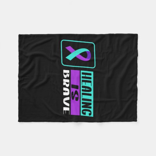 Couverture Polaire Suicide Awareness Suicide Prevention Suprt Survivo (Devant (Horizontal))