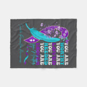 Couverture Polaire Suicide-prevention Awareness-sitive-motivational-s (Devant (Horizontal))