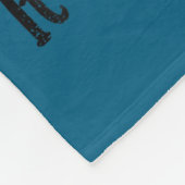 Couverture Polaire Suicide Prevention Awareness Teal &amp; Purple Rib (Coin)