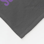 Couverture Polaire Suicide Prevention Teal Purple Ribbon Suprt  (Coin)