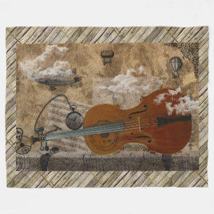 Couverture Polaire Suite de Steampunk de violoncelle
