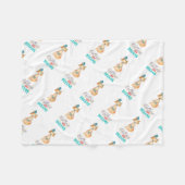 Couverture Polaire Suivez vos rêves Fox (Devant (Horizontal))