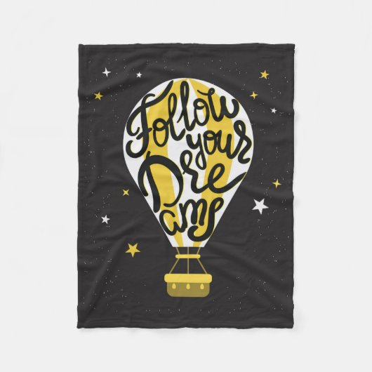 Couverture Polaire Suivez votre ballon de rêves (Devant)