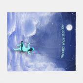 Couverture Polaire Suivez votre rêve (Devant (Horizontal))