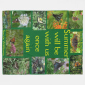 Couverture Polaire Summer Again Blanket (Devant (Horizontal))