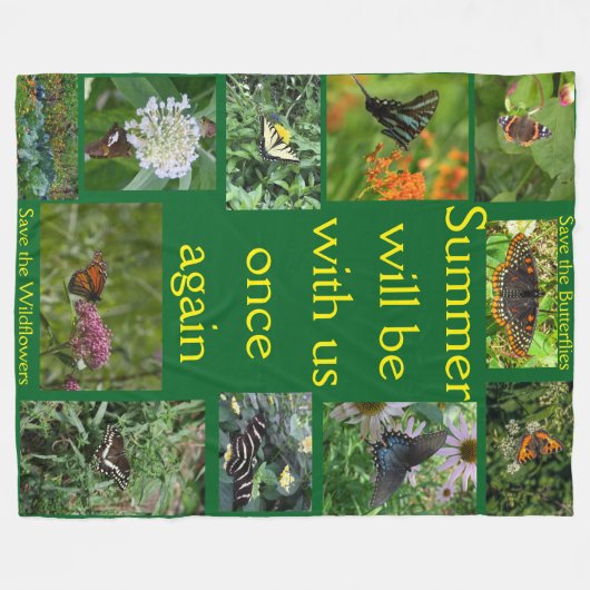 Couverture Polaire Summer Again Blanket (Devant (Horizontal))