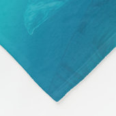 Couverture Polaire Summer Beach Les oiseaux de mer volent dans le cie (Coin)