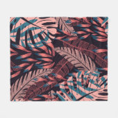 Couverture Polaire Summer bright seamless background with colorful tr (Devant (Horizontal))