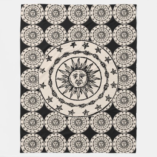 Couverture Polaire Sun Circle (Devant)