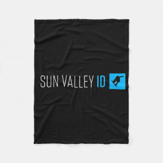 Couverture Polaire Sun Valley Idaho Snowboard Type