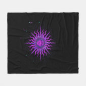 Couverture Polaire Sun - Whimsigoth Graphic (Devant (Horizontal))