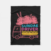 Couverture Polaire Sundae Driver Weed Strain  (Devant)