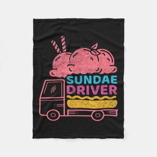 Couverture Polaire Sundae Driver Weed Strain (Devant)