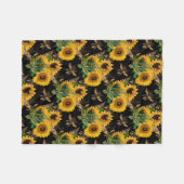 Couverture Polaire Sunflower Gifts | A World Without A Wildflower (Devant (Horizontal))