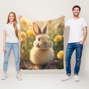Couverture Polaire Sunny Le Lapin