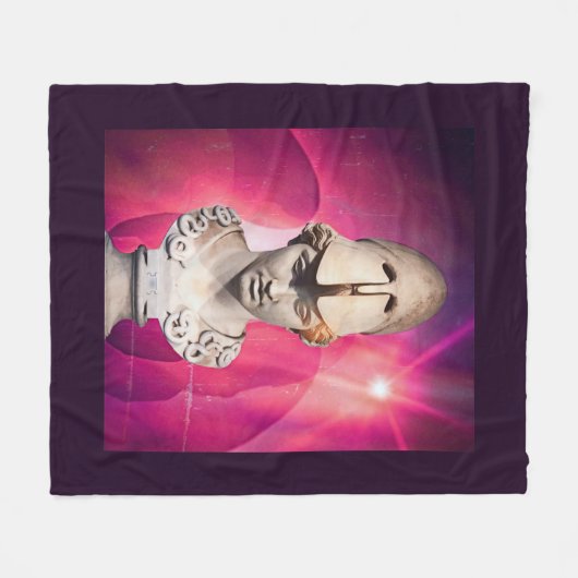 Couverture Polaire Sunrise Berlin Statue (Devant (Horizontal))