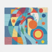 Couverture Polaire Sunrise Ocean Wave (Devant (Horizontal))