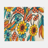 Couverture Polaire Sunstream Bloom (Devant (Horizontal))