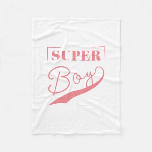Couverture Polaire Super Boy (Devant)