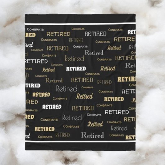 Couverture Polaire Super cadeau ! Retraite