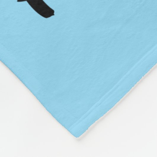 Couverture Polaire Super Chiot Dane Funny (Coin)