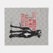 Couverture Polaire Super Dane Salute (Devant (Horizontal))