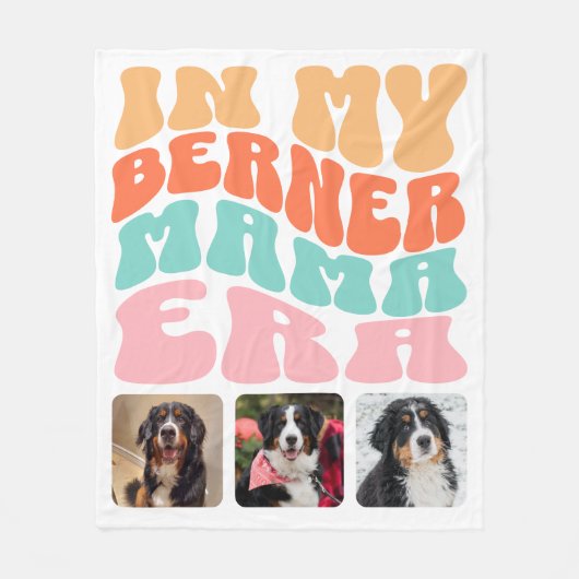 Couverture Polaire Super Dans Mon Berner Mama Era Bernese Mountain Ch (Devant)