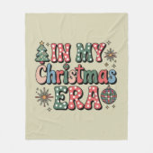 Couverture Polaire Super Dans Mon Ère De Noël Drôle Enseignant (Devant)