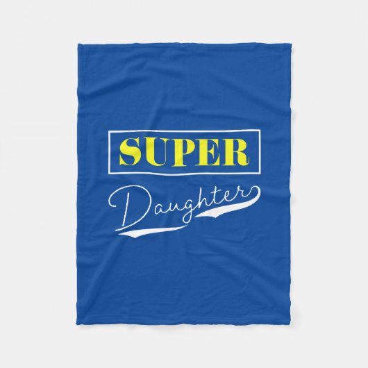 Couverture Polaire Super Daughter (Devant)