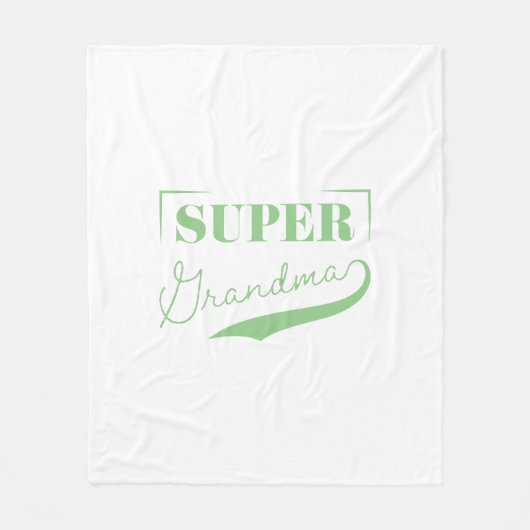 Couverture Polaire Super grand-mère (Devant)