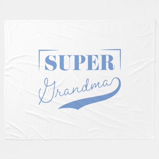 Couverture Polaire Super grand-mère (Devant (Horizontal))