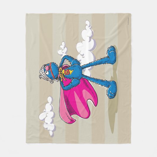 Couverture Polaire Super Grover (Devant)