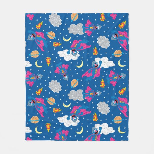 Couverture Polaire Super Grover 2.0 Motif Sky de nuit (Devant)