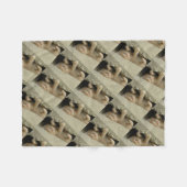 Couverture Polaire Super Hero Orange Tabby Kitten (Devant (Horizontal))